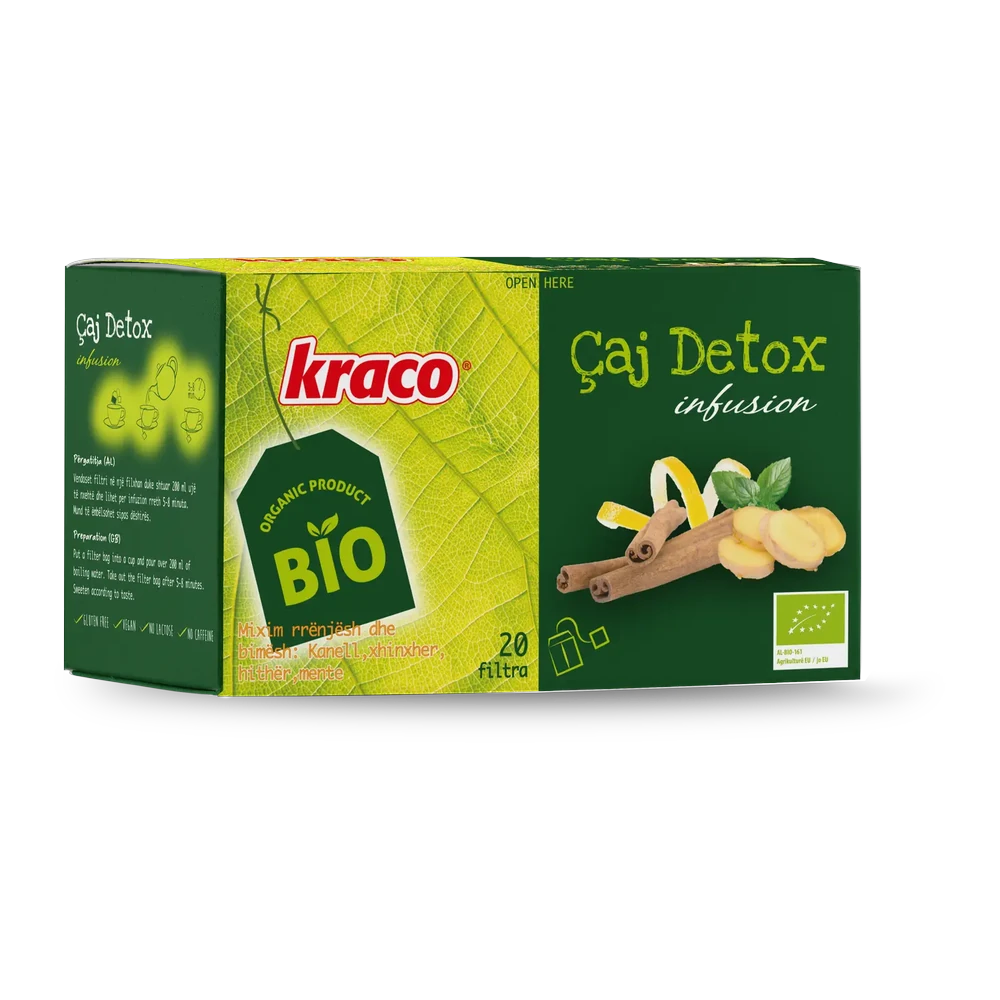 Kraco, Çaj organik, Detox